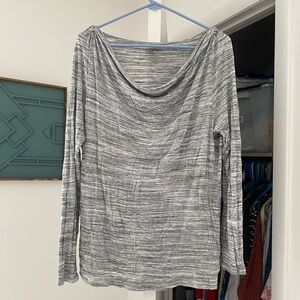 Loft Scoop Neck Shirt